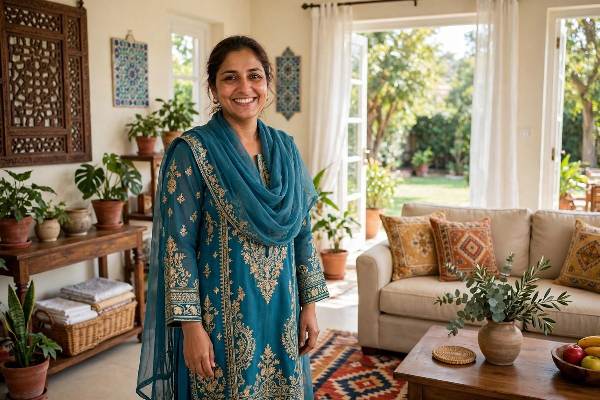 Domestic worker at a Pakistani home — Sumaira Malik Employments Services